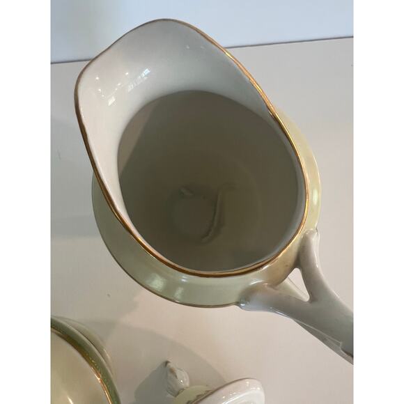 20th Century Czech Demitasse Coffee Pot Creamer & Covered Sugar JL - Picture 11 of 15